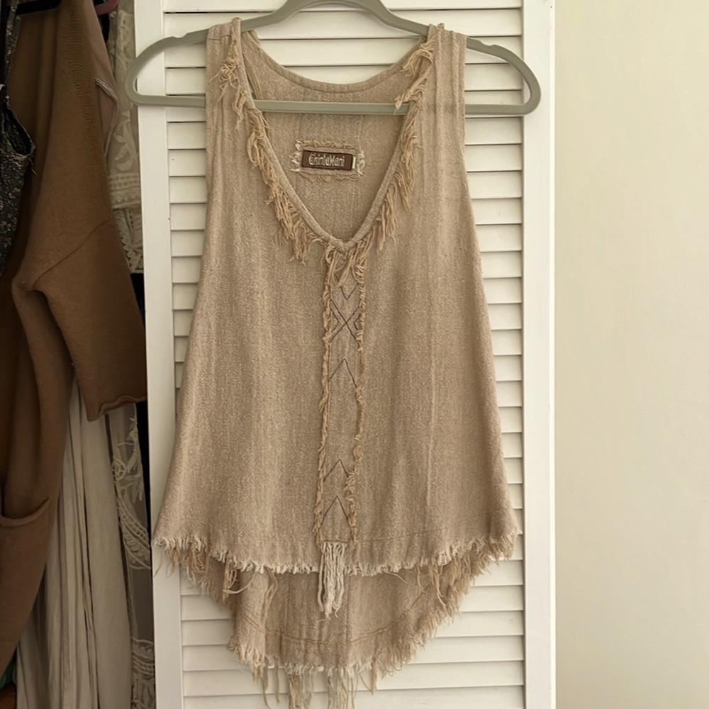 Barely worn boho chic Chintamani top.